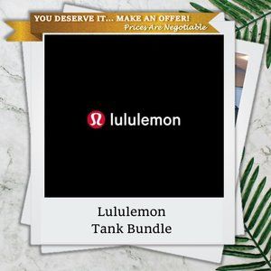 Lululemon 4 Tank Bundle
